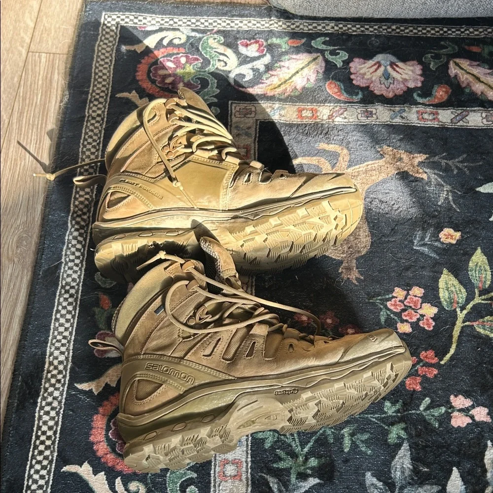 Salomon Quest 4d GTX Forces Coyote Brown Tactical Boots - Picture 5 of 7